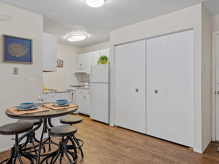Dining Area with Large Closet
