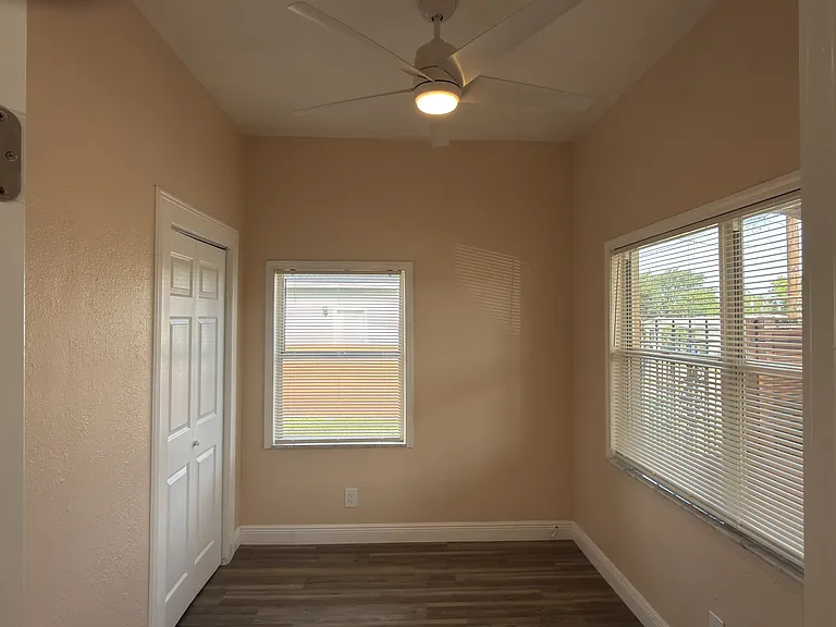 2nd bedroom- closet to the left