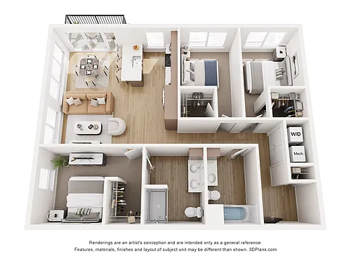 Floor plan C1