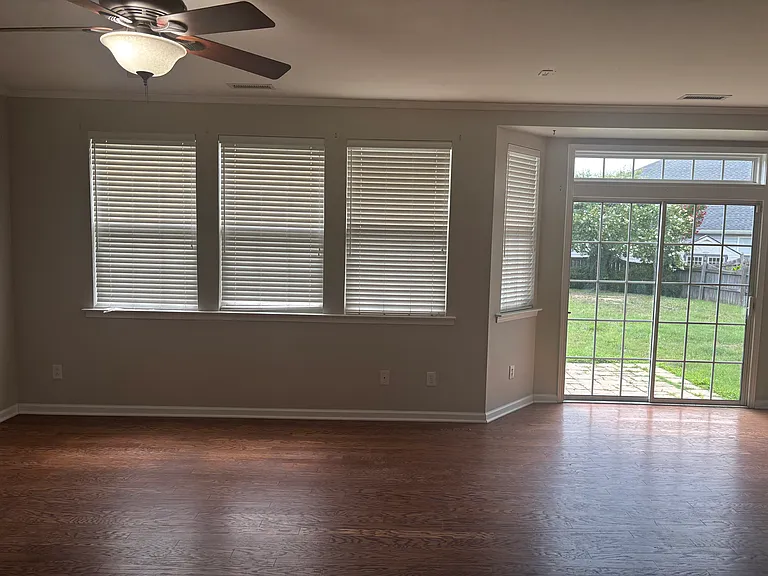 Living room view from side