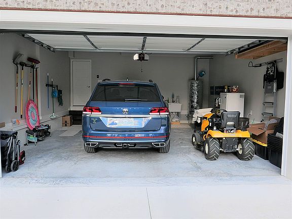 Attached garage