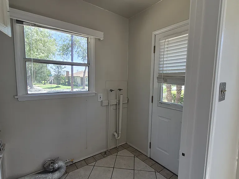 Laundry Room w/ Washer & Dryer connections
