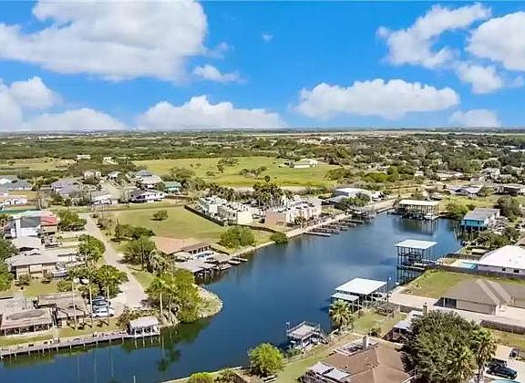 Looking north west toward metro Corpus Christi