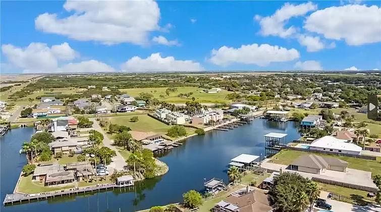 Looking north west toward metro Corpus Christi