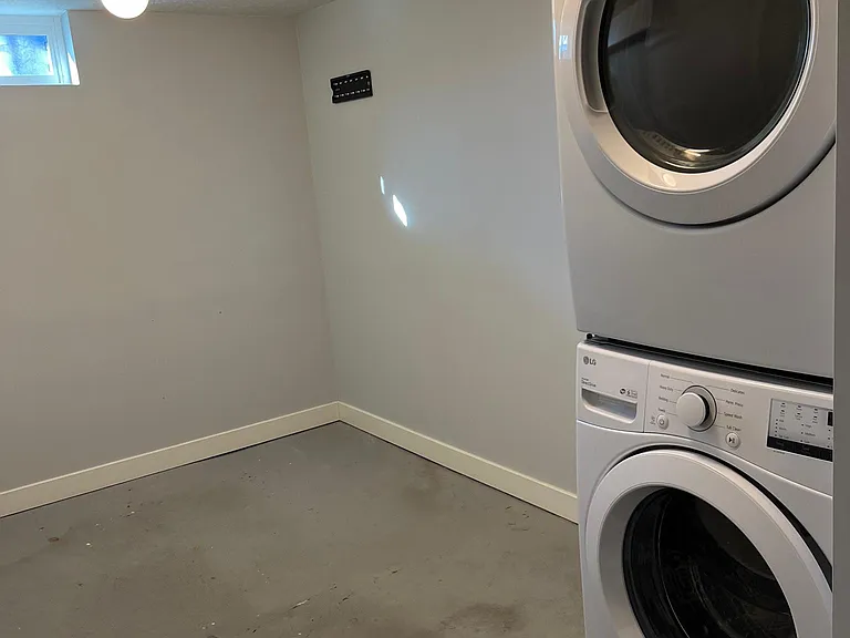 Laundry room w/washer & dryer