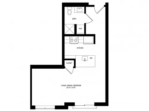 Floor plan S1C