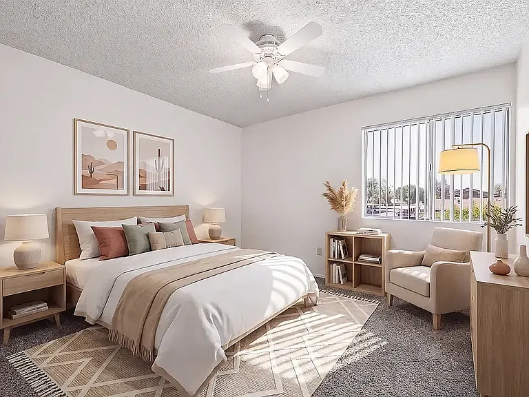 Renovated Bedroom Apartment at Camelot