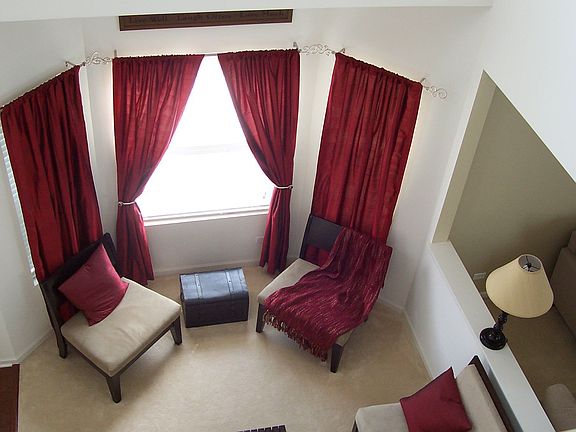 View of Living Room from Loft
