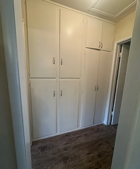 Lots of internal storage between bedrooms and bathrooms in each apartment