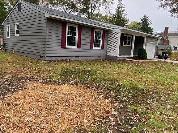 Side view of the front