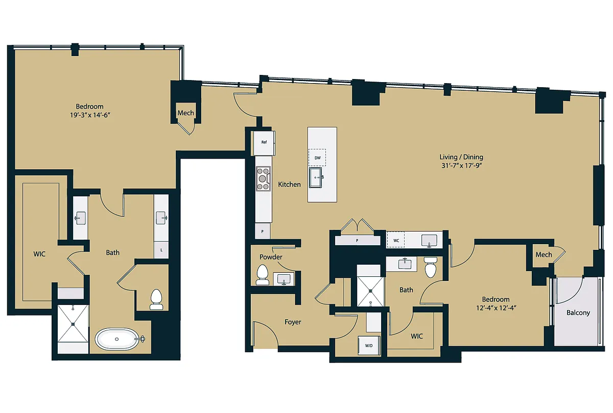 Floor plan PH5a
