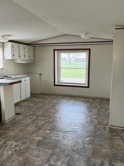 open kitchen to living room