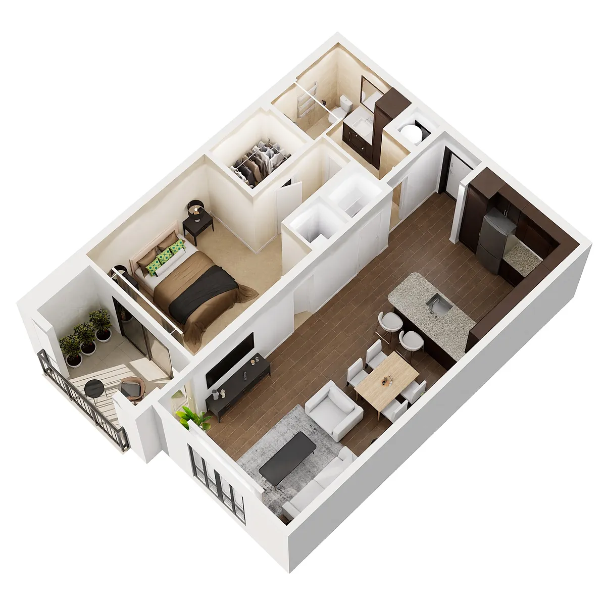 Floor plan A6