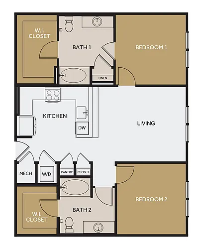 Floor plan B1