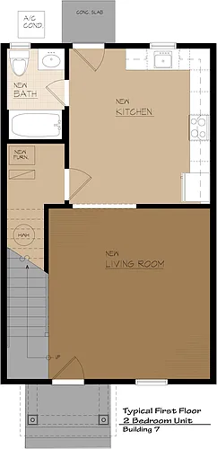 Floor plan Townhouse