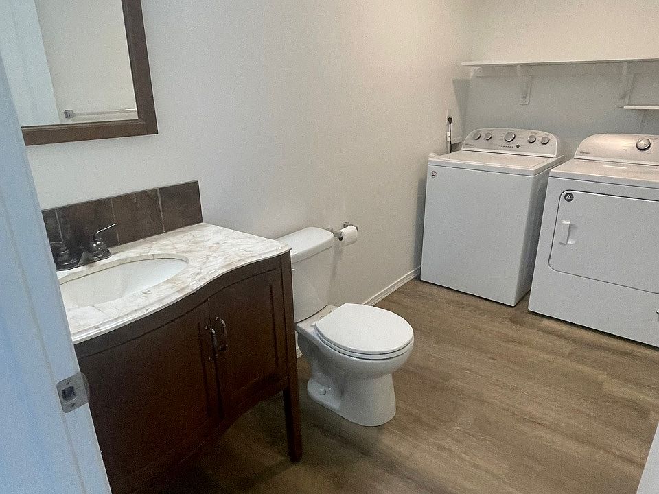 In unit washer and dryer