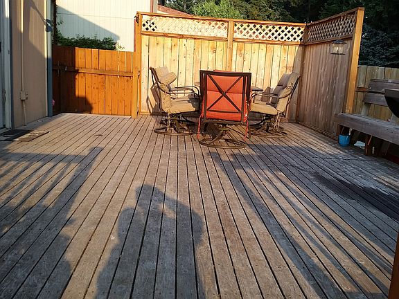 Back deck