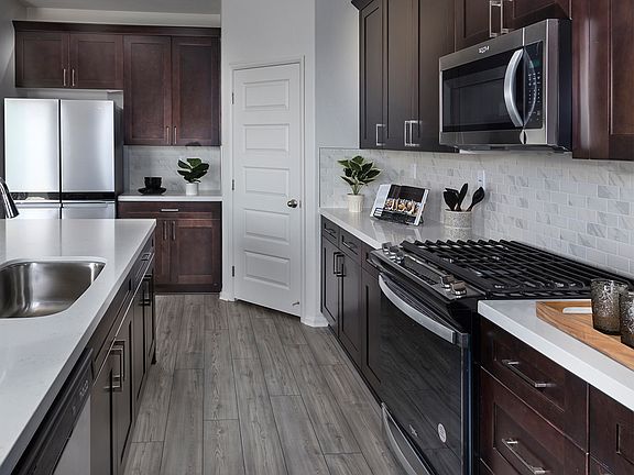 Residence 3 floorplan interior image taken at a nearby Meritage community.