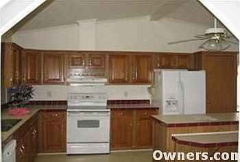 One half of the kitchen.