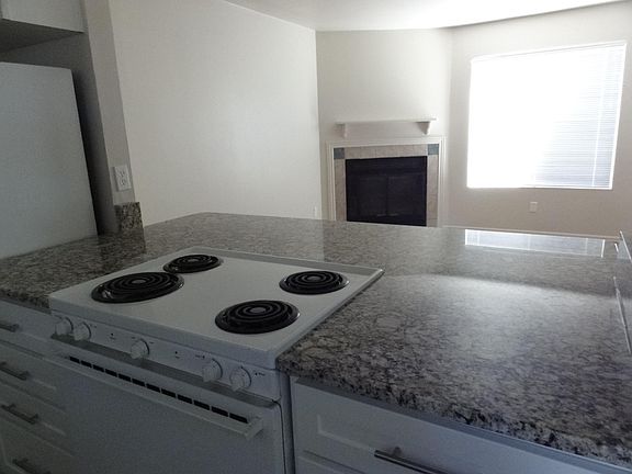 Kitchen open to living room.