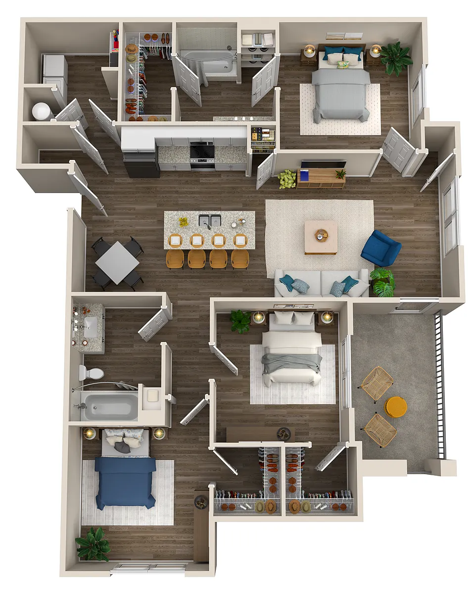 Floor plan The Hollywood