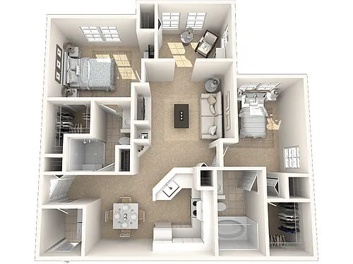 Floor plan Capri
