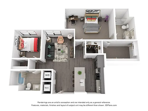 Floor plan B7