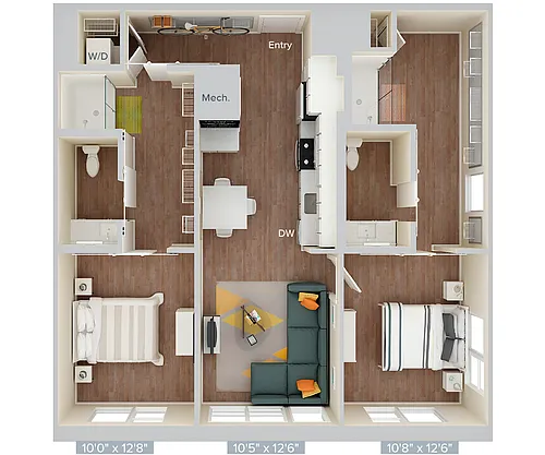 Floor plan BM02-3220