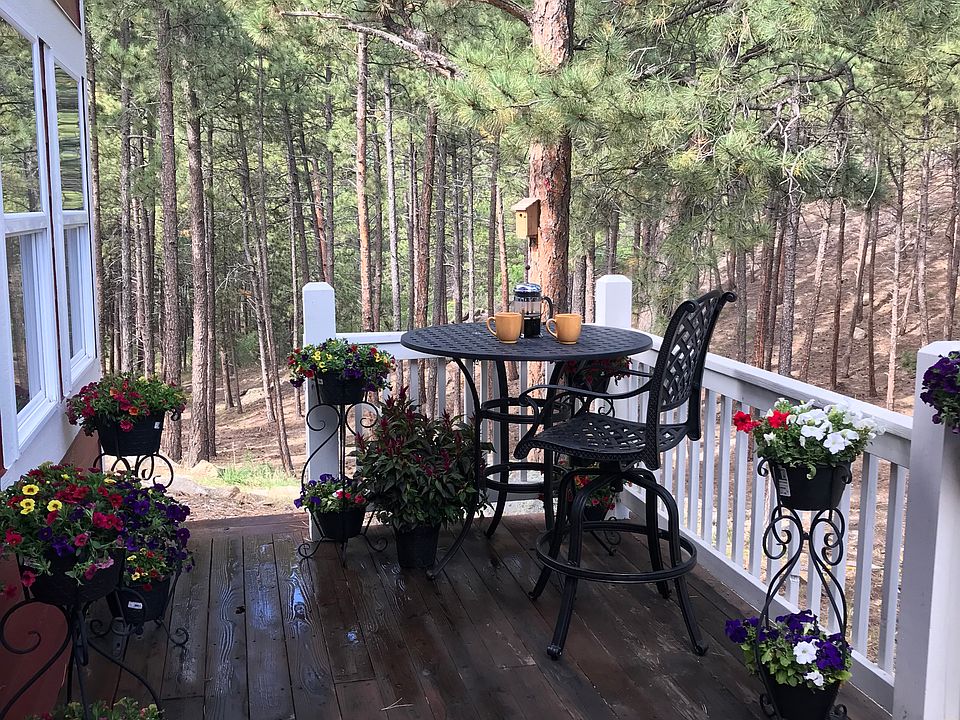 Western view of deck