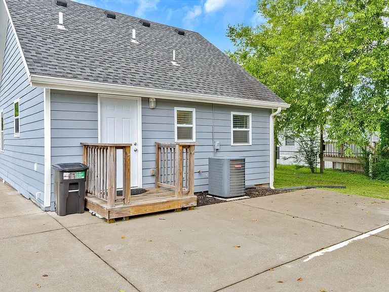 Plenty of parking in the rear of the house