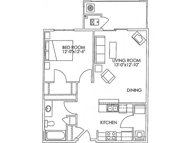 Floor plan Oxmoor