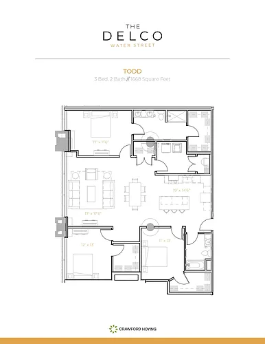 Floor plan Todd
