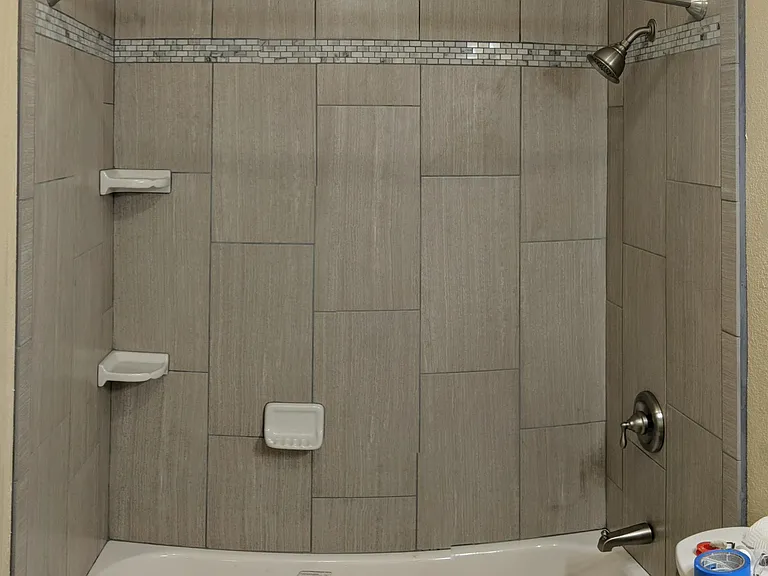 Tub after completion