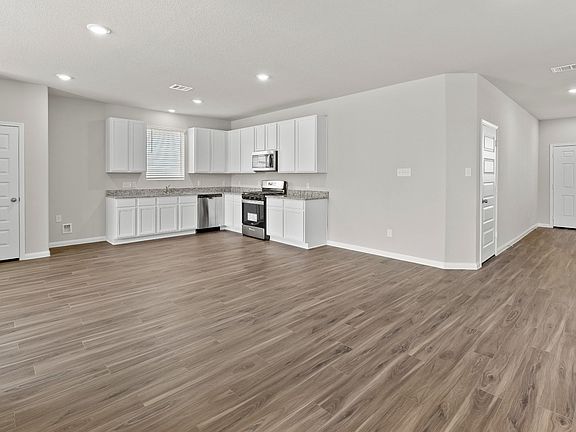 Family Room and Kitchen