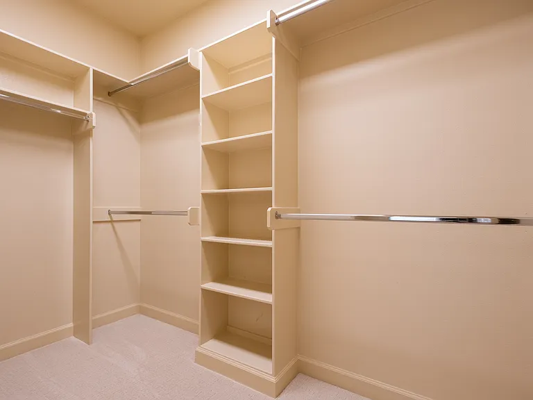 Master Bathroom Walk in Closet.