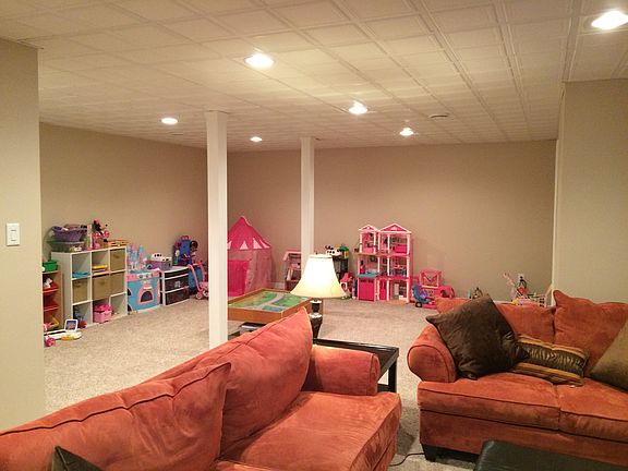 Rec room basement