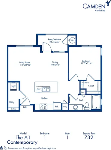 Floor plan The A1