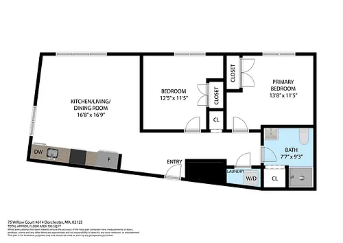 Floor plan 614 - 2F