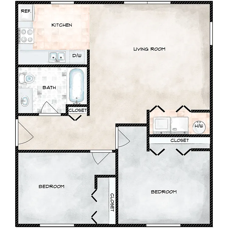 Floor plan 2X1