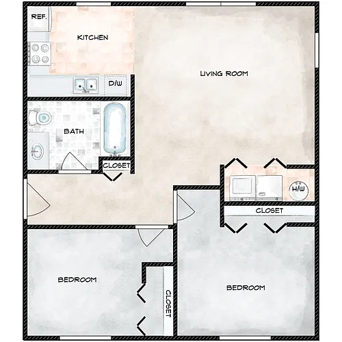 Floor plan 2X1