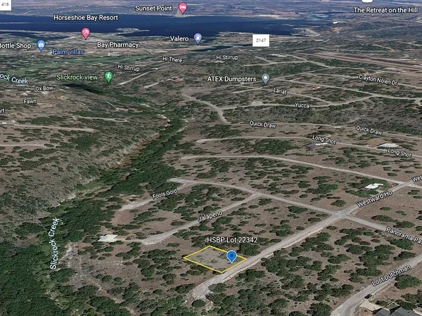 0 Westward Ho, Horseshoe Bay, TX 78657