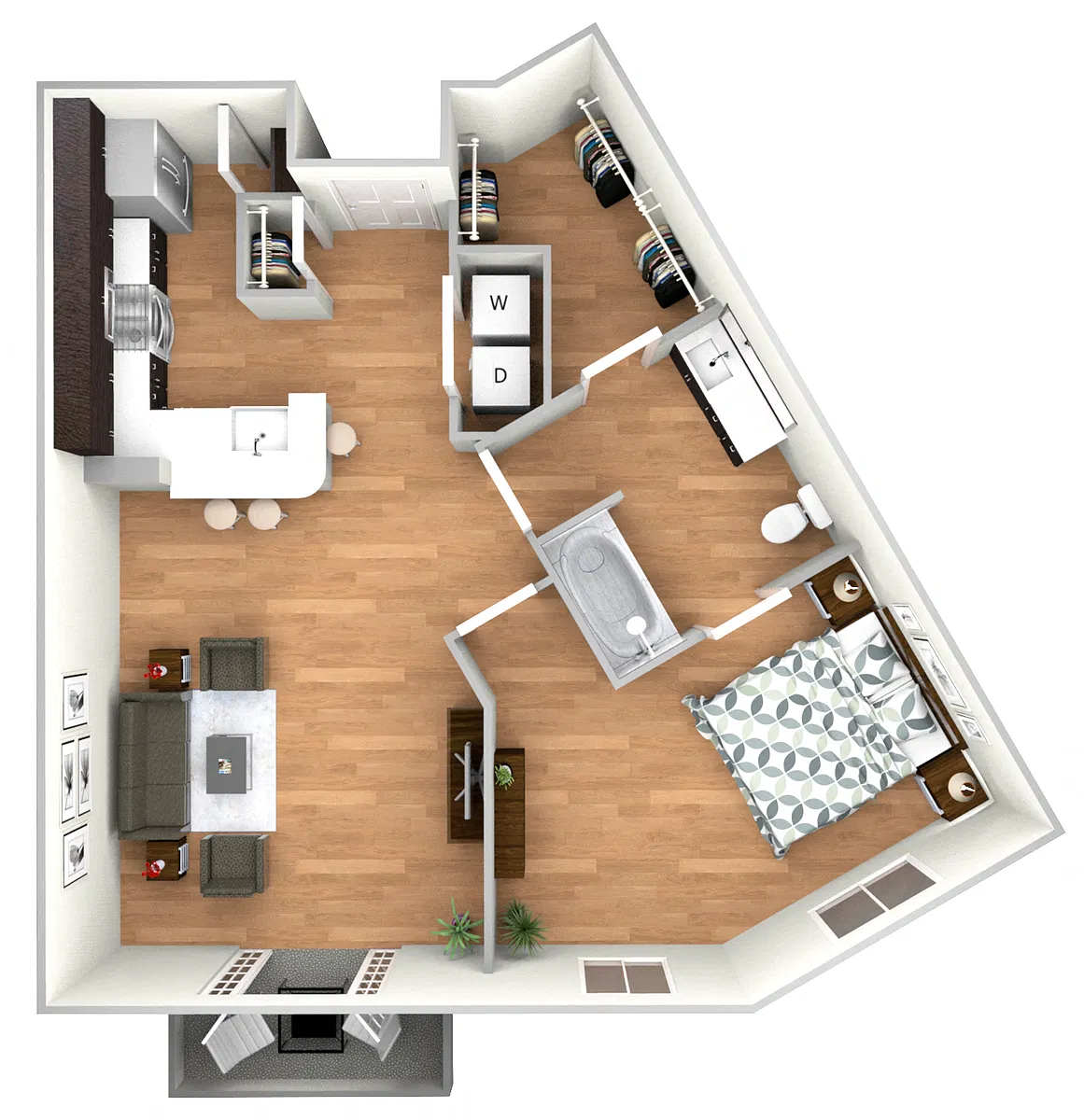 Floor plan Andros