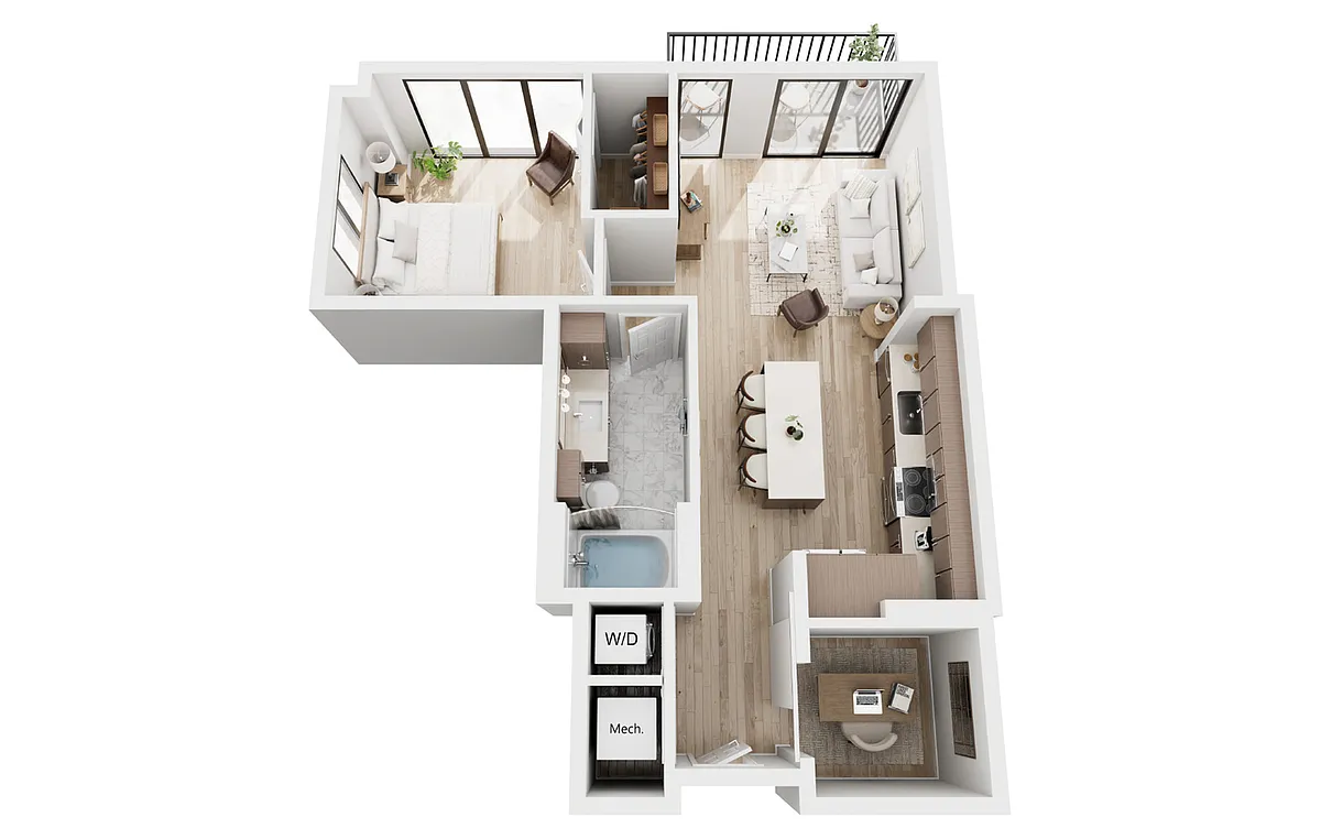 Floor plan A10
