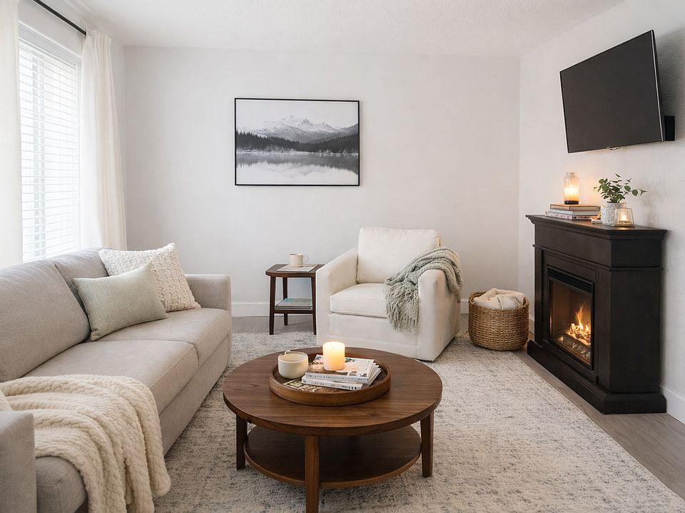 Bright Living Room on second floor