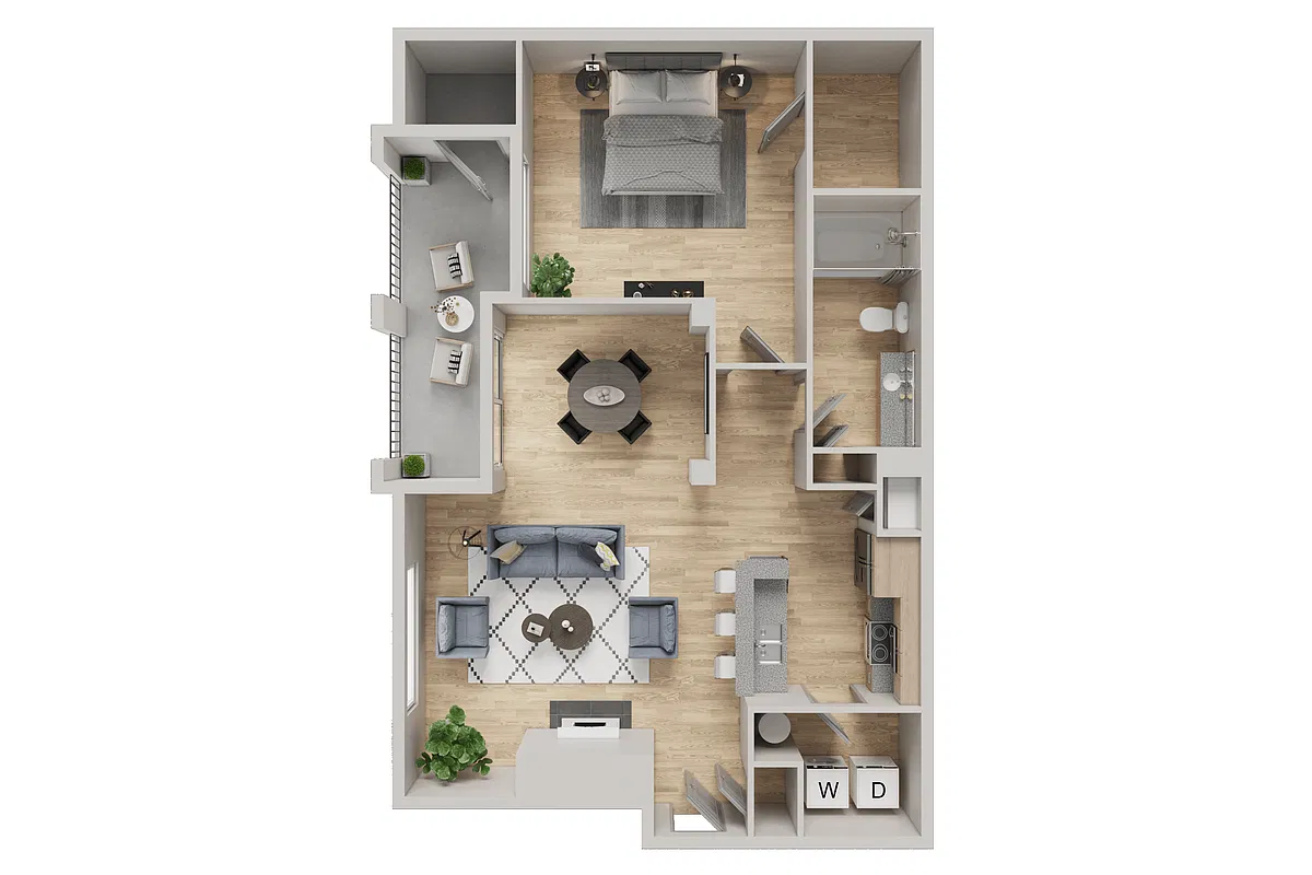 Floor plan Decklan - Renovated