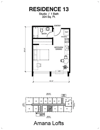 Floor plan Floorplan 13