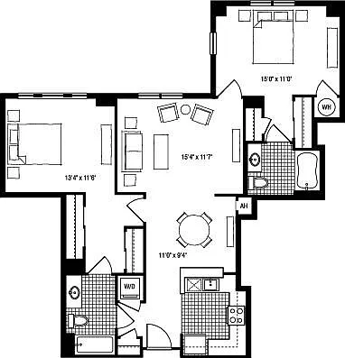 Floor plan 2H