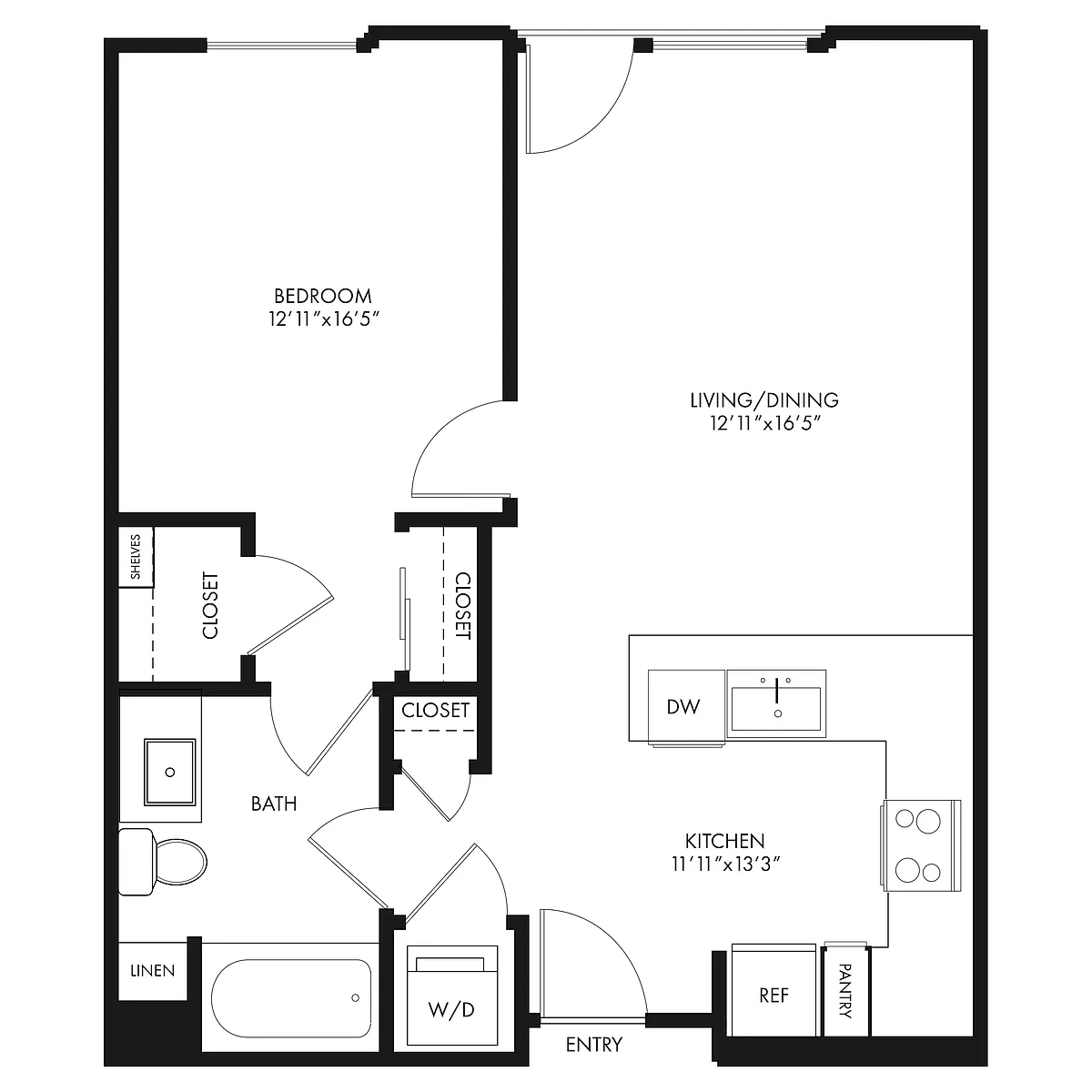 Floor plan A19