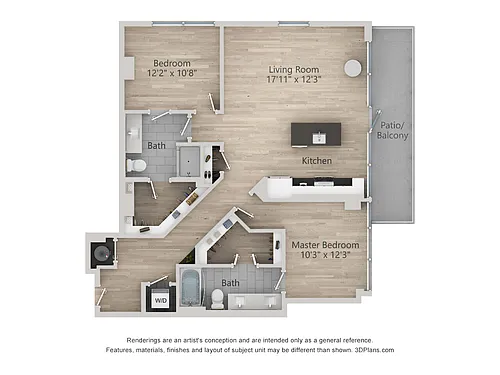 Floor plan B8T