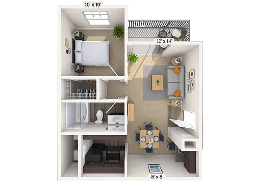 Floor plan St Barts